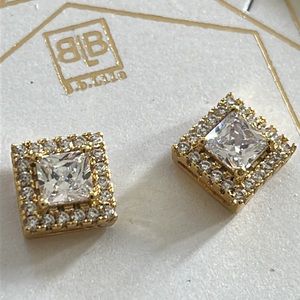 BB LILA EARRINGS NEW IN TIN BOX